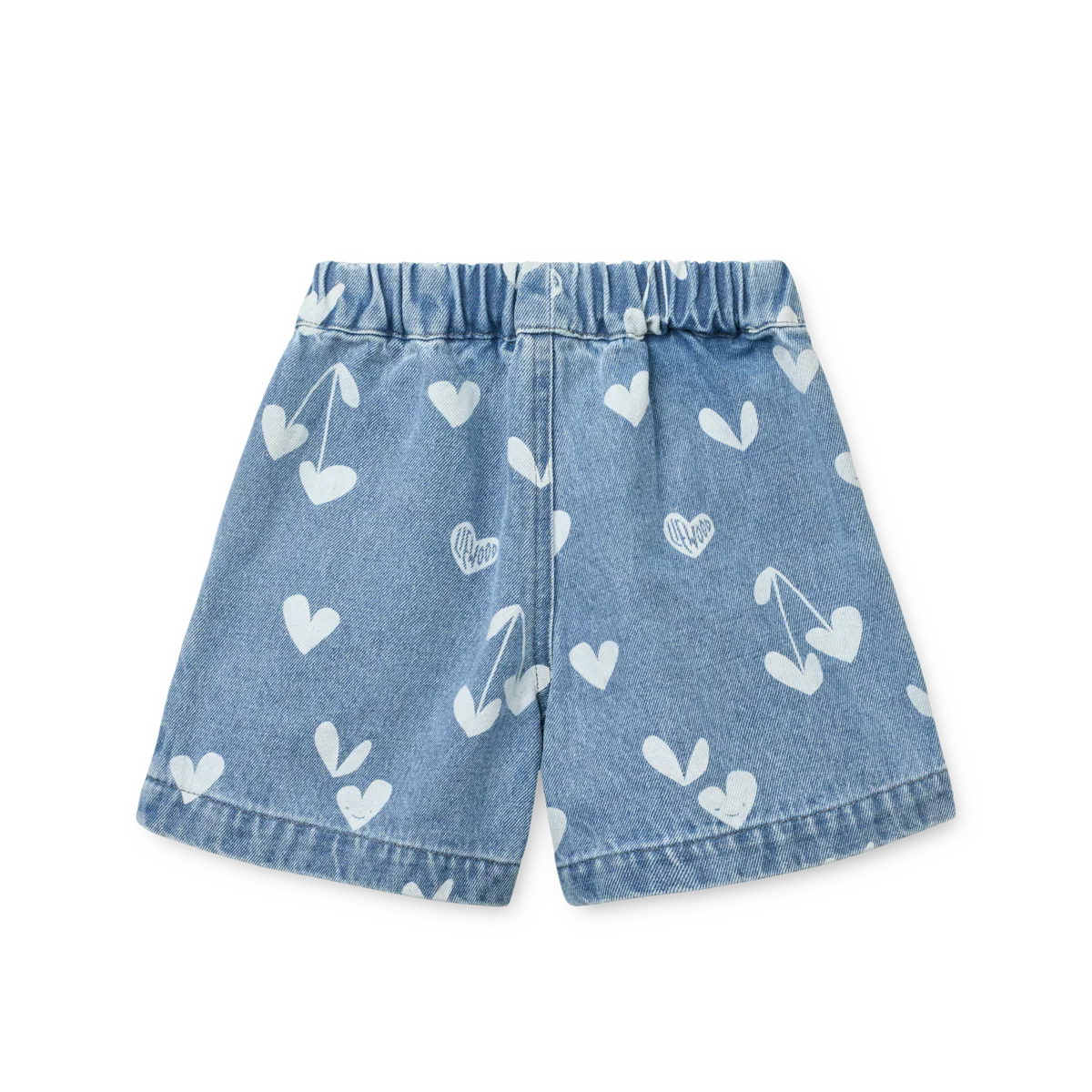 LIEWOOD Kinder Jeansshorts Borrisa "Sweethearts / light blue denim"