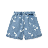 LIEWOOD Kinder Jeansshorts Borrisa "Sweethearts / light blue denim"