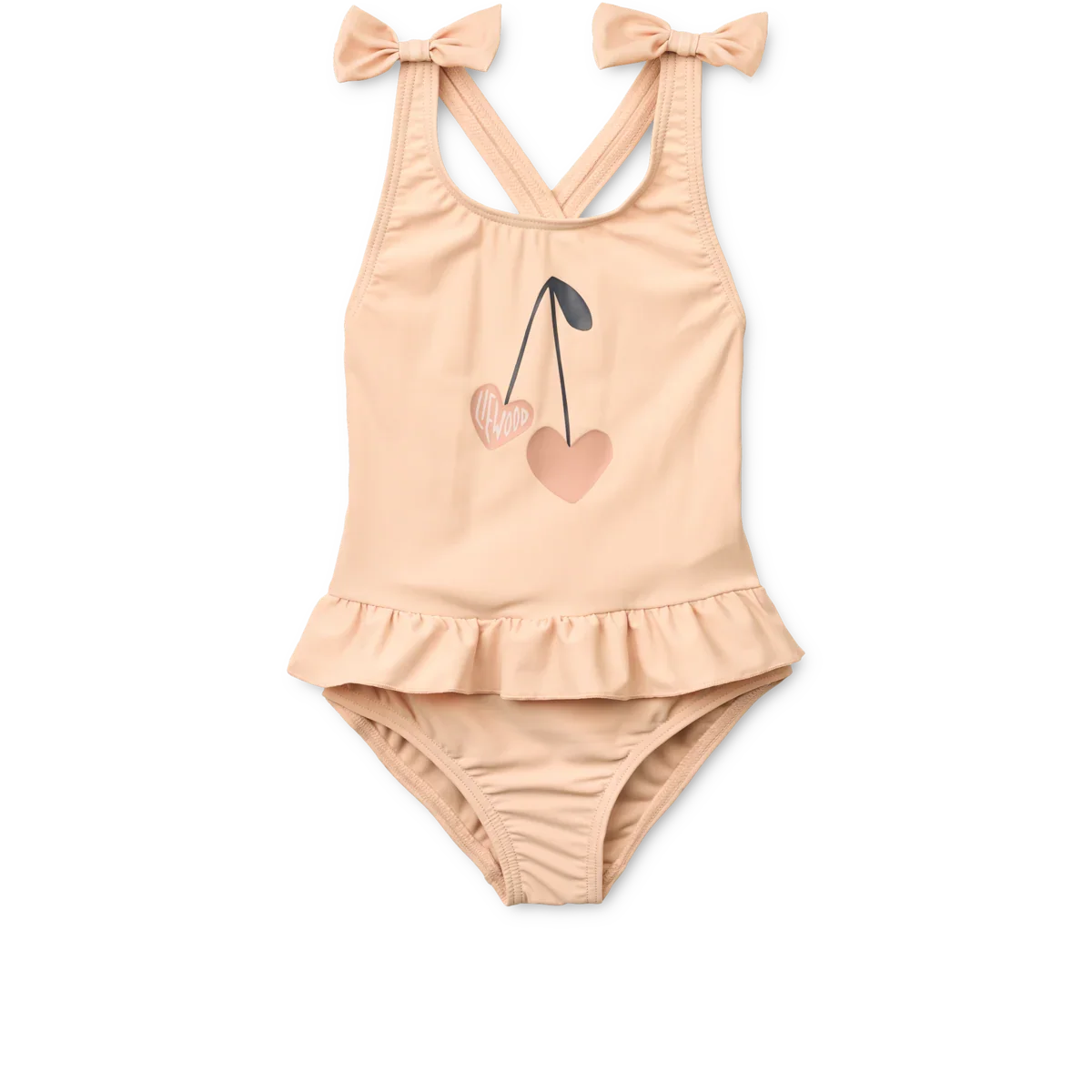 LIEWOOD Kinder Badeanzug mit Schleife Amara "Apple blossom"