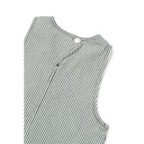 LIEWOOD Angelica Denim-Kleid mit Print und Rüschen "Classic navy / Creme de la creme"