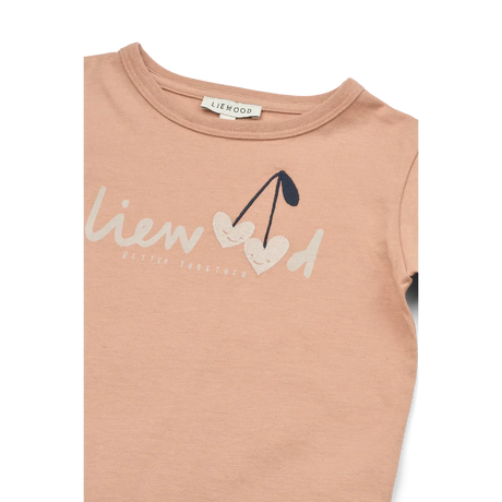 LIEWOOD Apia Langarmshirt "Sweethearts / Pale tuscany"