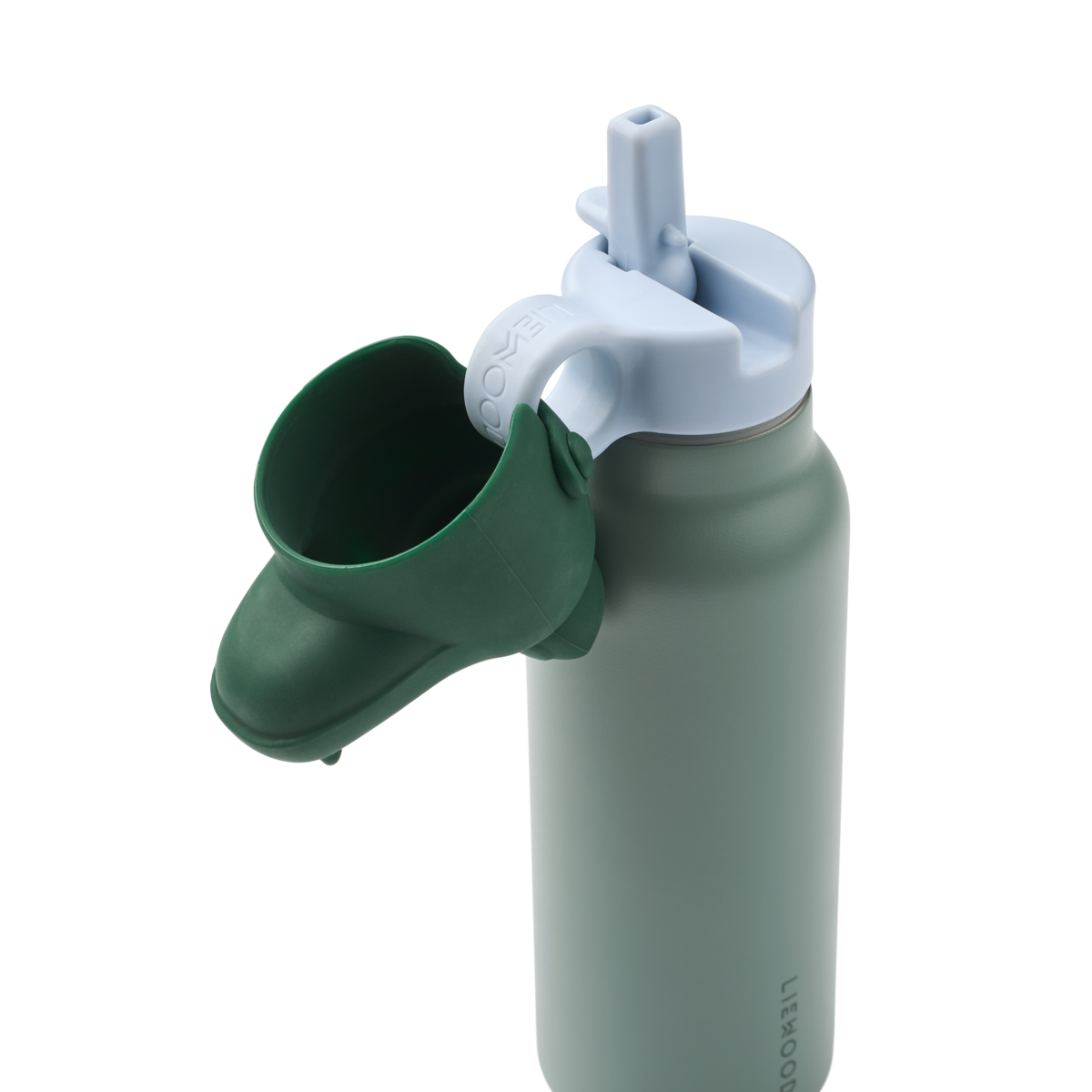 LIEWOOD Falk Wasserflasche mit Krokodil‑Deckel 350 ml