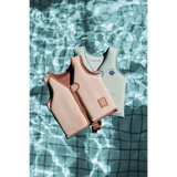LIEWOOD Kinder Schwimmweste Dove Seersucker "Y/D stripe Pale tuscany / Creme de la creme"