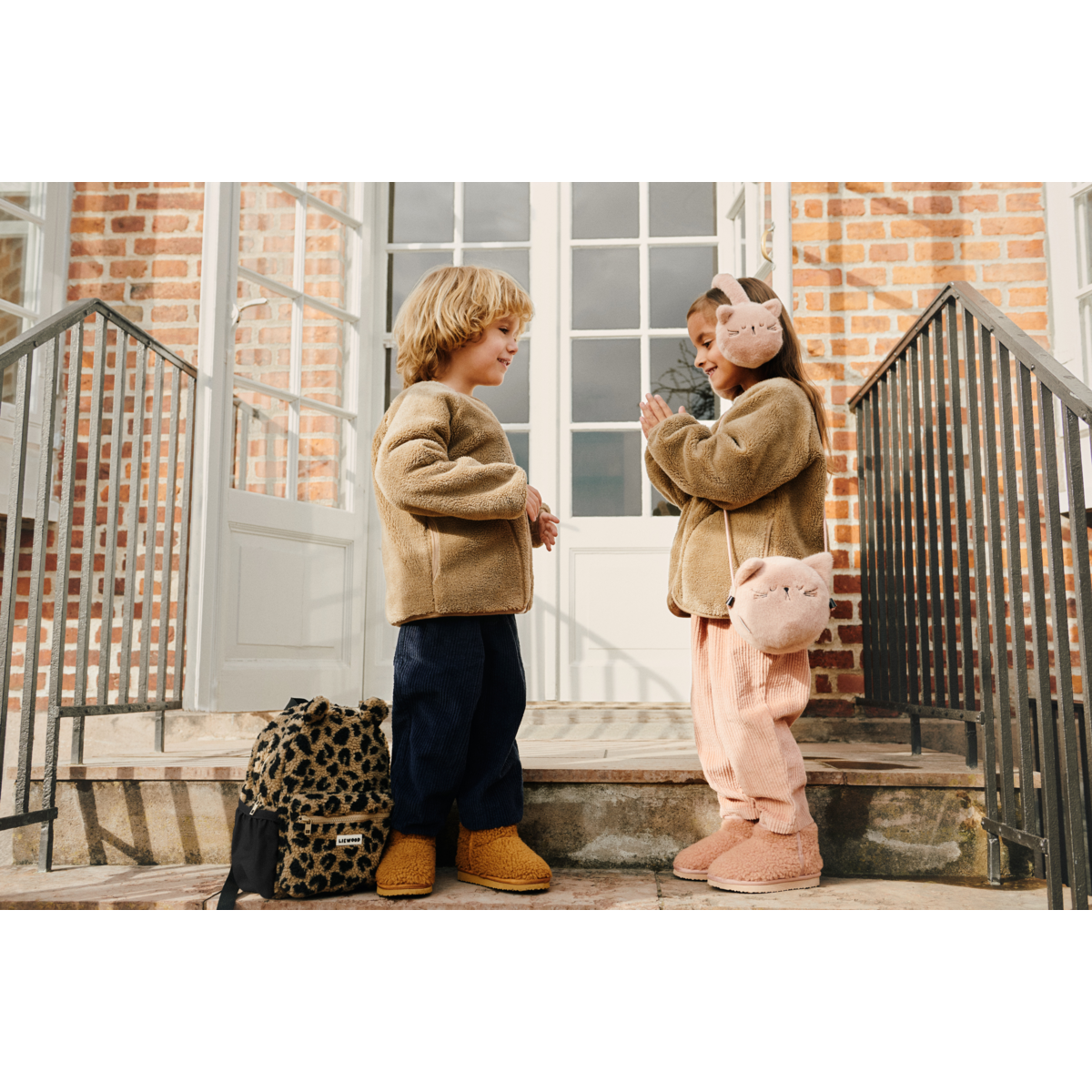 LIEWOOD Andreas Bär Plüsch-Kinderrucksack