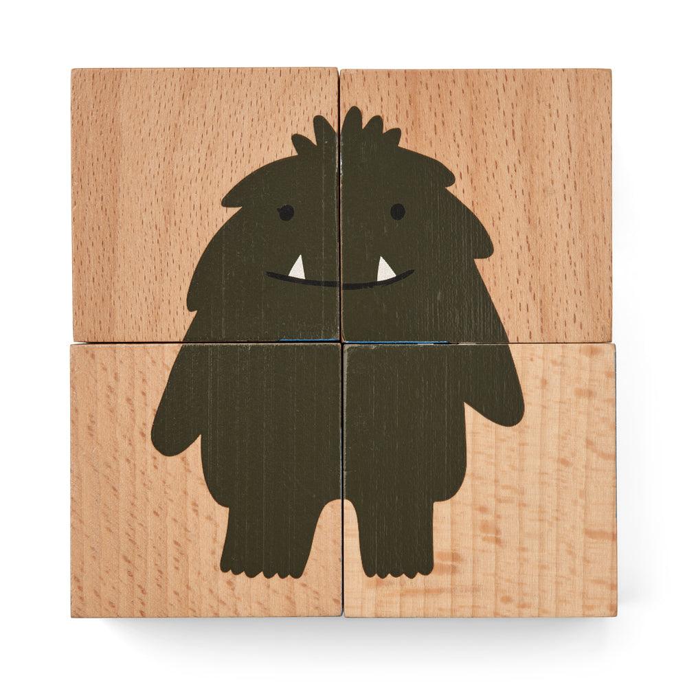 Puzzleblöcke aus Holz - Aage - Nook' d' Mel - Kinder Concept Store