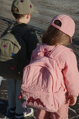 Konges Sløjd Juno Glitzer-Rucksack - Rosette