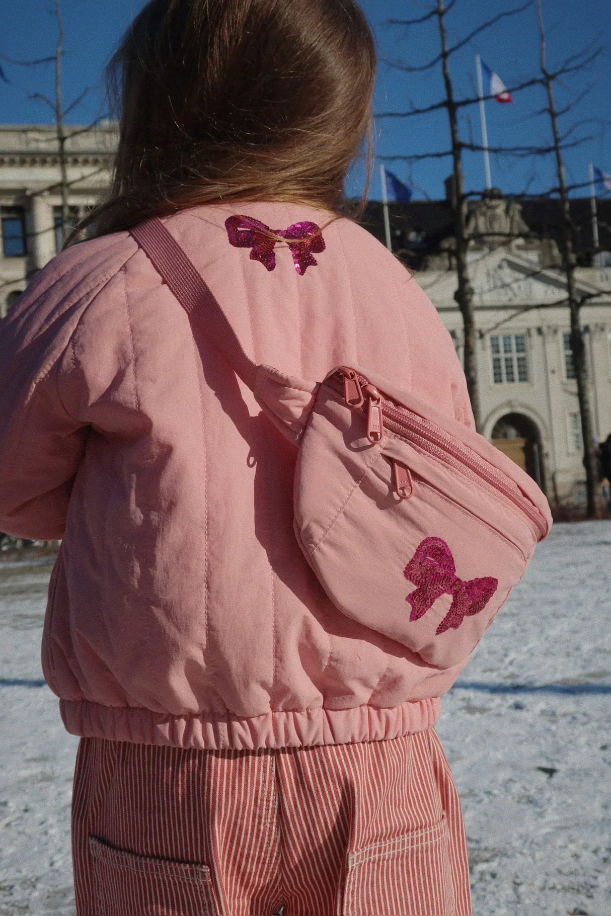 Konges Sløjd Juno Sequin Bomberjacke - Rosette