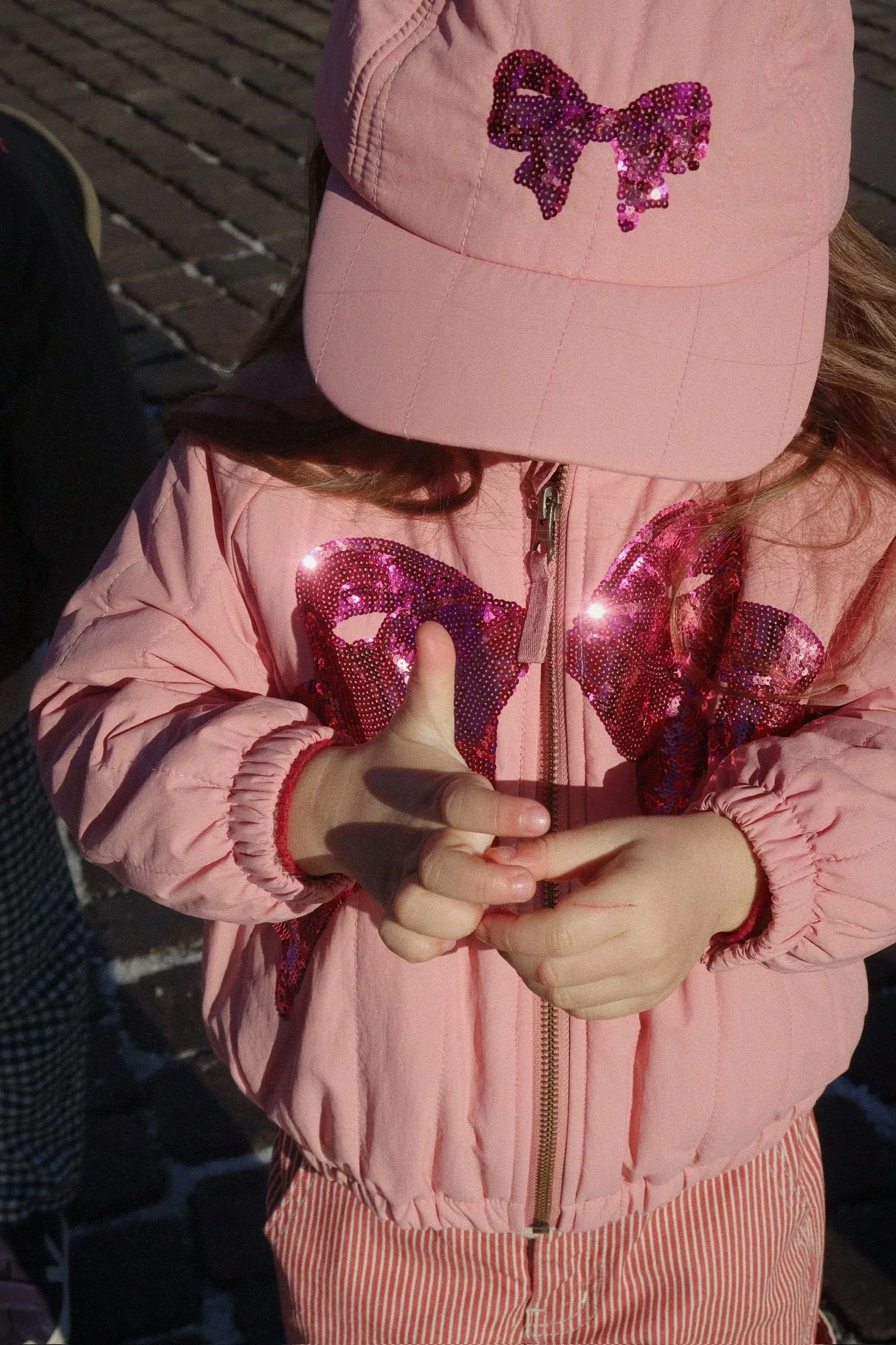 Konges Sløjd Juno Sequin Bomberjacke - Rosette