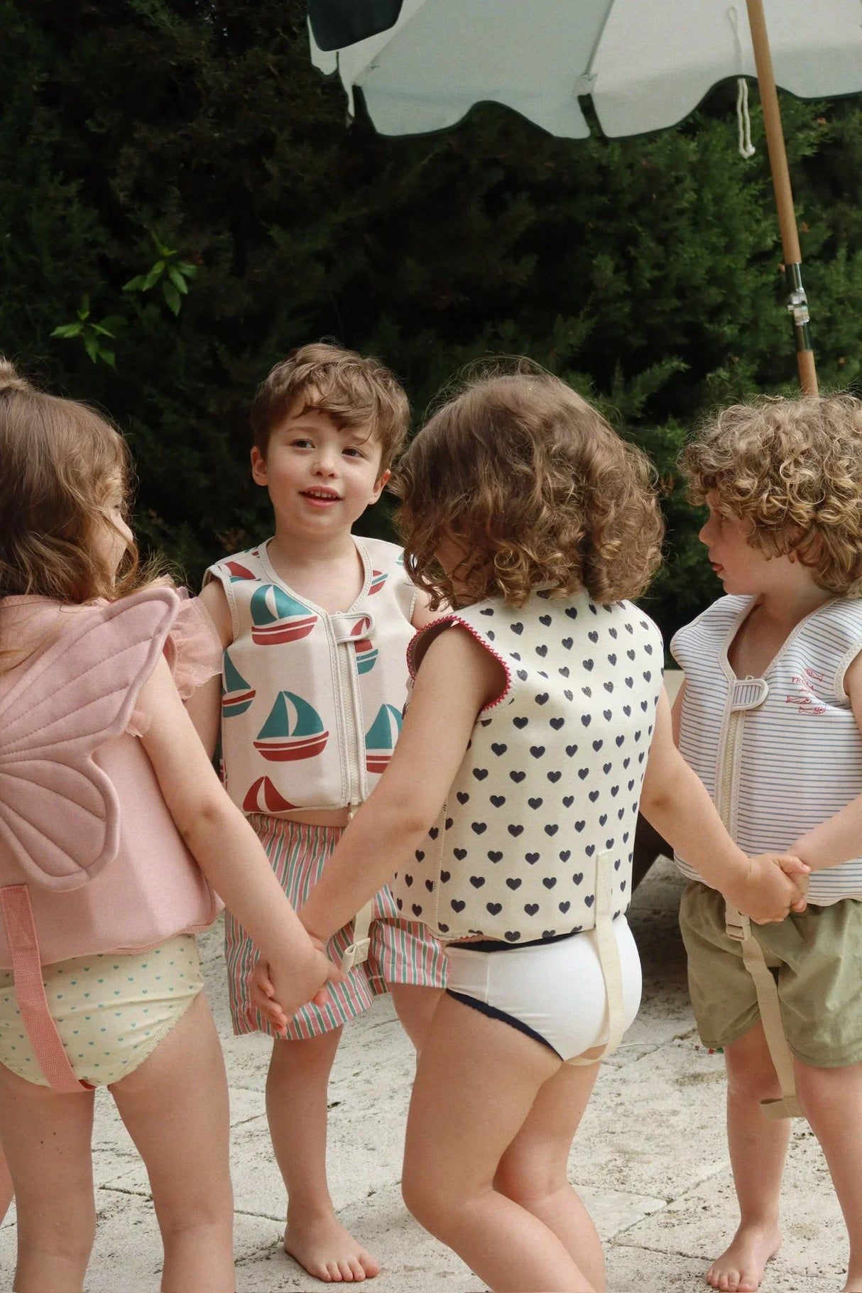 Konges Sløjd Kinder Schwimmweste Piper "Powder Pink"