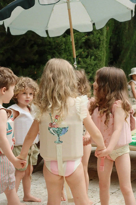 Konges Sløjd Kinder Schwimmweste Piper "Powder Pink"