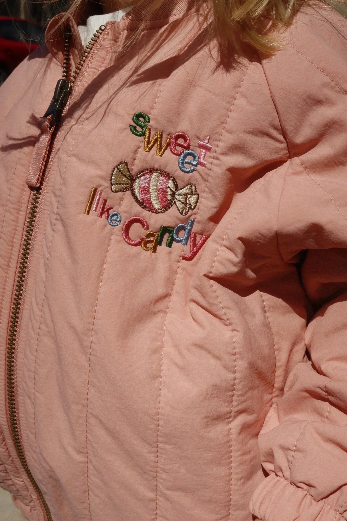 Konges Sløjd Juno Bomberjacke "Cameo Brown"