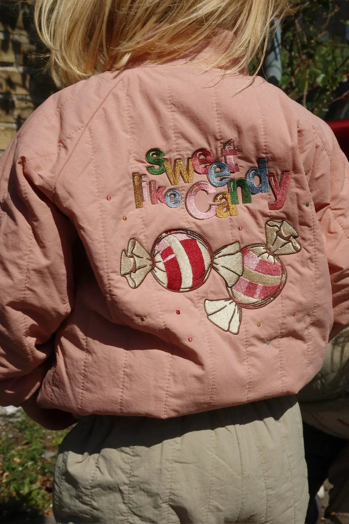 Konges Sløjd Juno Bomberjacke "Cameo Brown"