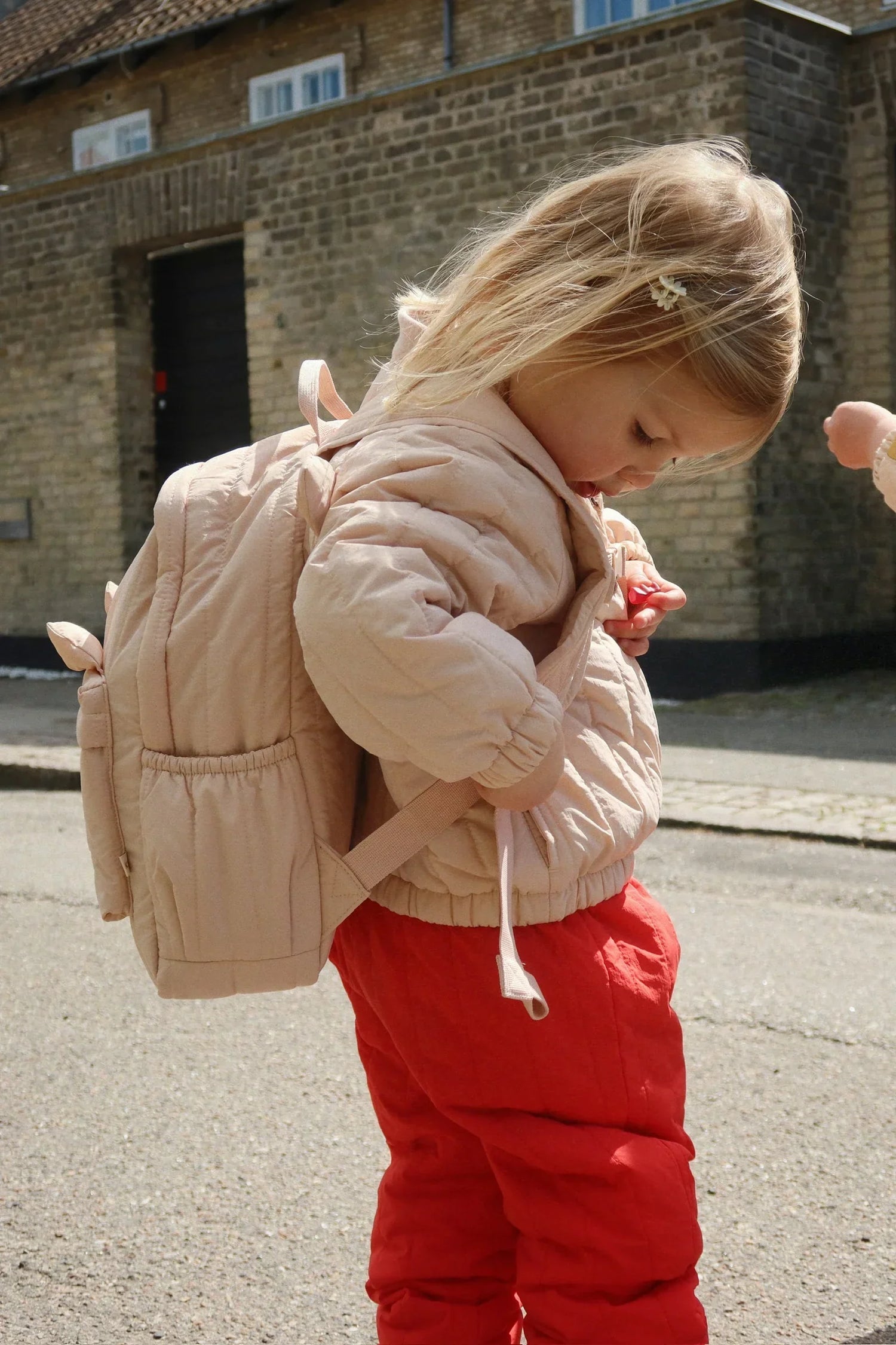 Konges Sløjd Juno Kitty Rucksack "Cameo Rose"
