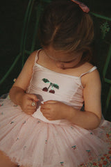 Konges Sløjd Ballerina Kleid mit Tüllrock Marina "Rose Smoke"