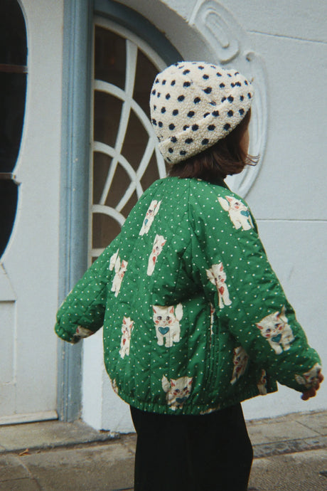 Konges Sløjd Juno Bomberjacke Dot Miao Verde – Outfit Detail