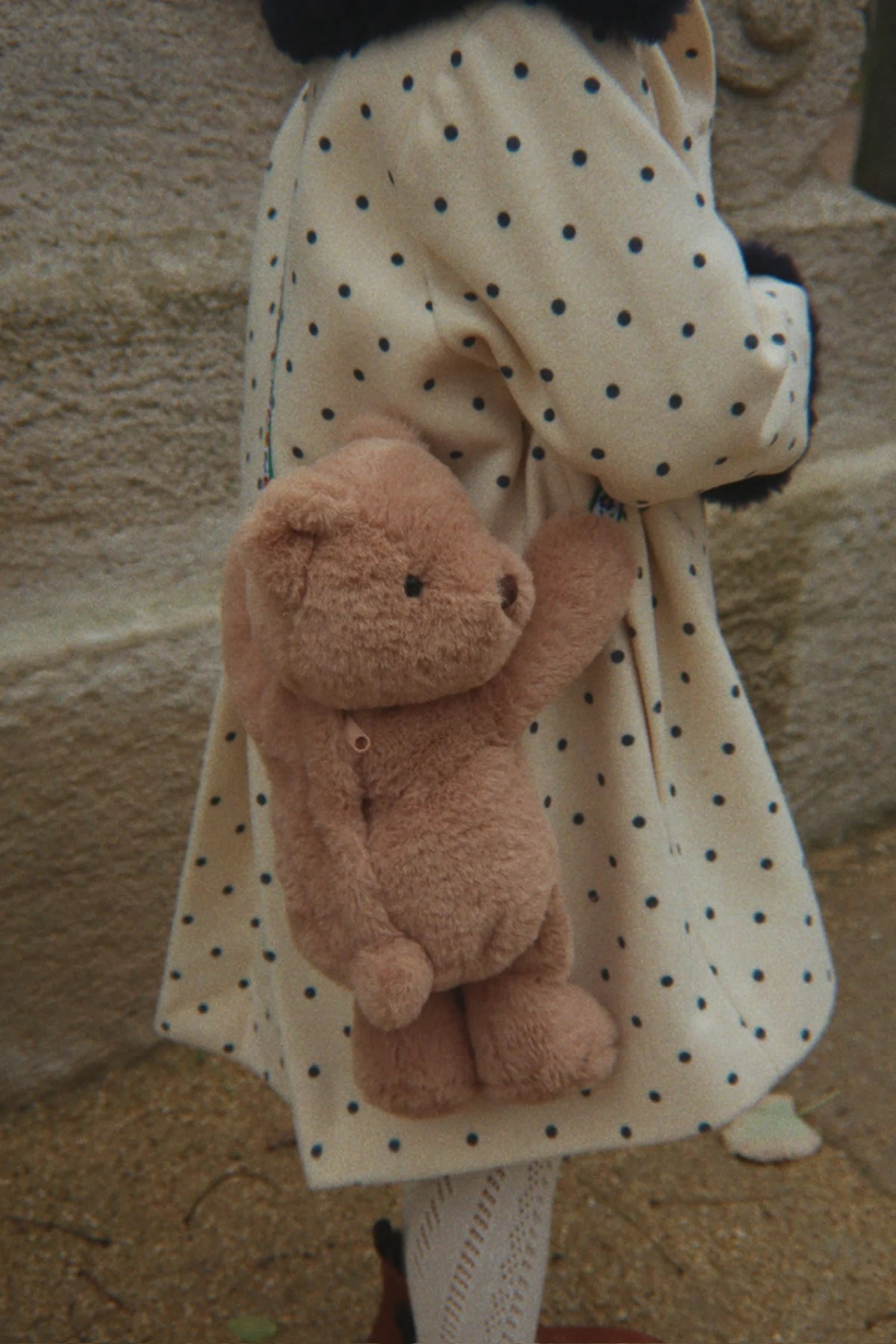 Teddy-Tasche für Kinder von Konges Sløjd in der Anwendung