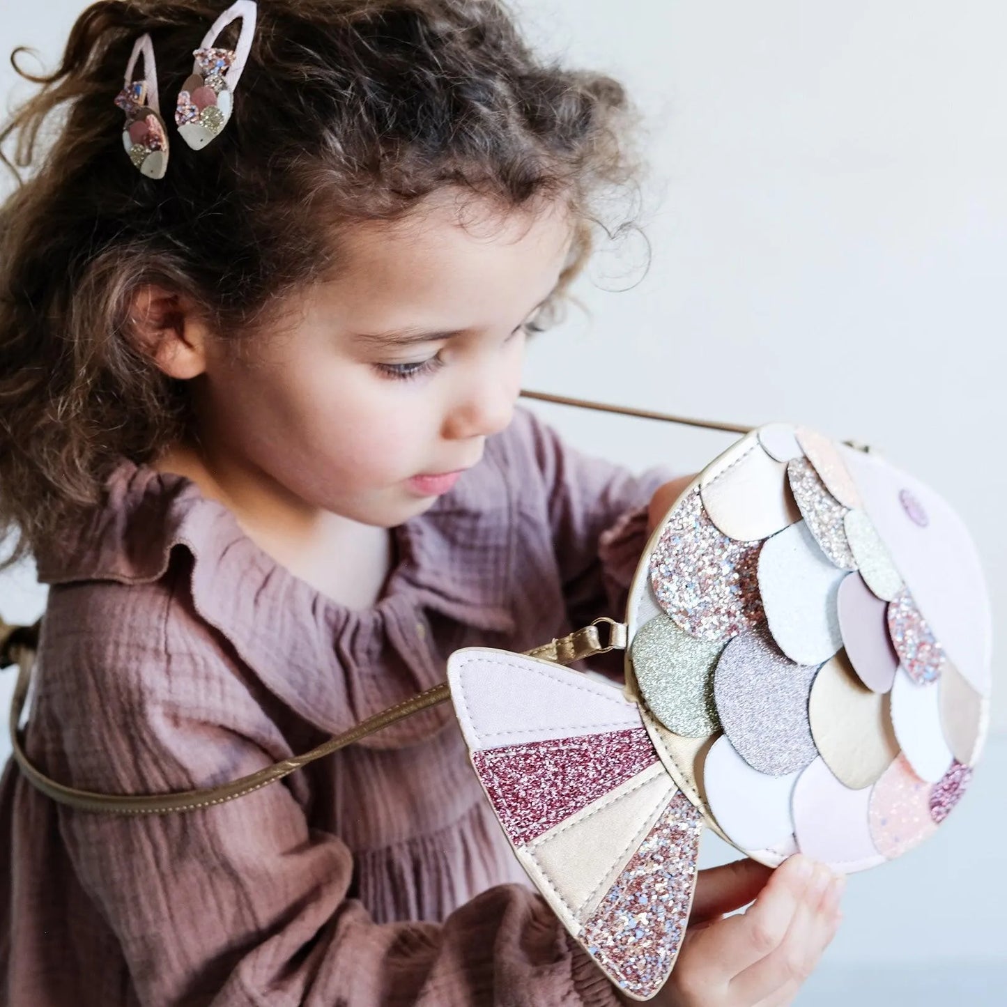 Fisch- und Muschel-Haarspangen-Set - Nook' d' Mel - Kinder Concept Store