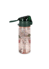 Konges Sløjd Glitzer Trinkflasche für Kinder – 350 ml "Cherry Glitter"