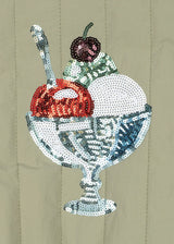 Konges Sløjd Juno Bomberjacke "Ice Cream"