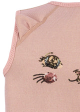 Konges Sløjd Kinder Schwimmweste Kitty "Powder Pink"