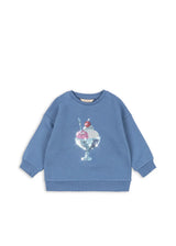 Konges Sløjd Loumilla Sweatshirt "Colony blue"