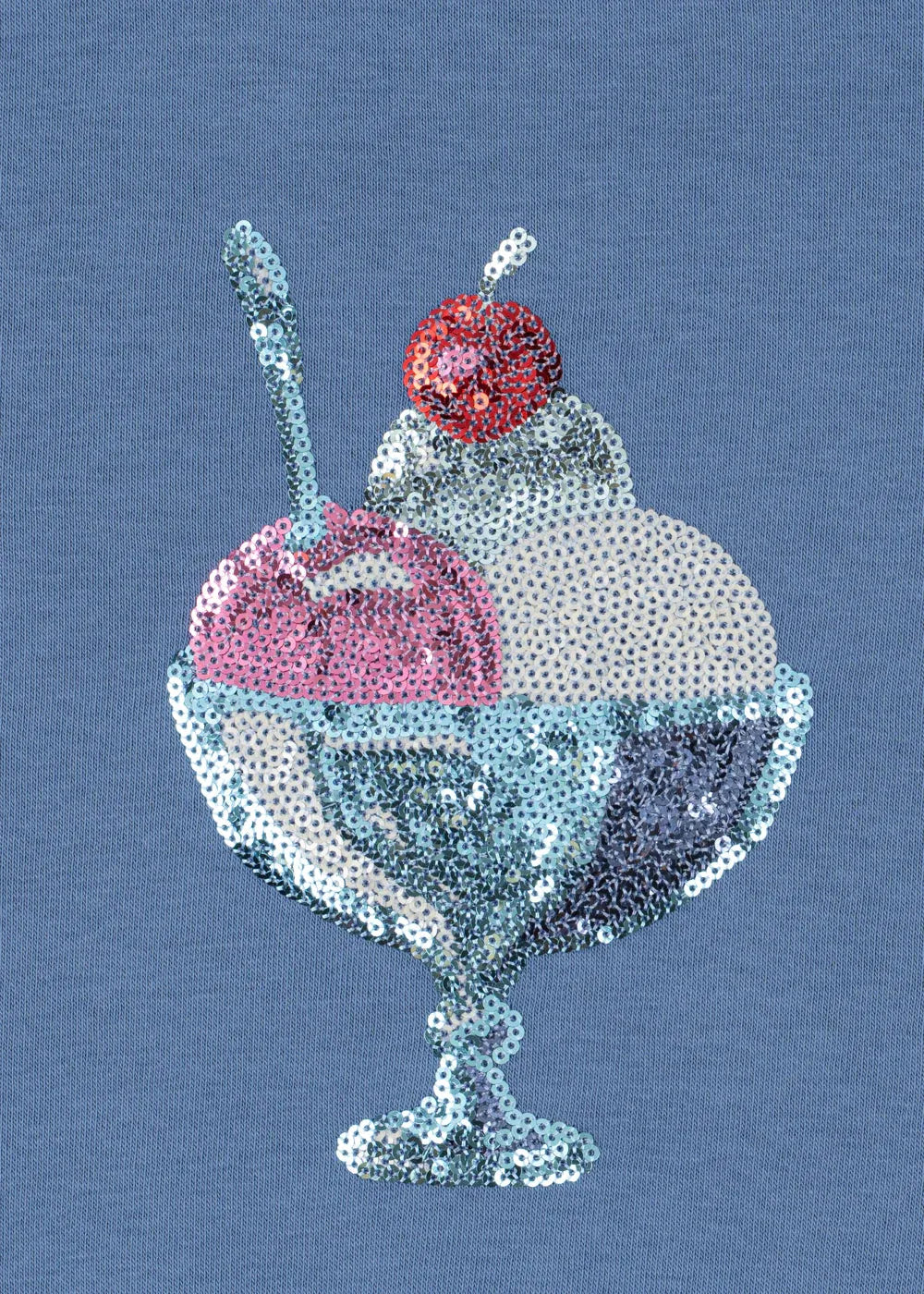 Konges Sløjd Loumilla Sweatshirt "Colony blue"