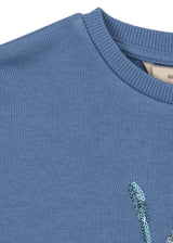 Konges Sløjd Loumilla Sweatshirt "Colony blue"