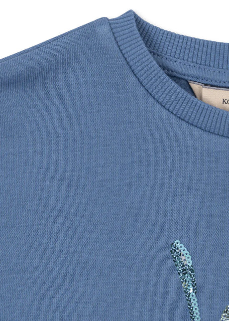 Konges Sløjd Loumilla Sweatshirt "Colony blue"