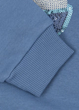 Konges Sløjd Loumilla Sweatshirt "Colony blue"