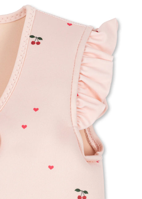 Konges Sløjd Kinder Schwimmweste Avery "Cherry Coeur Rose"