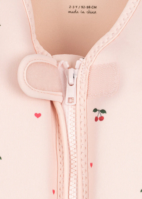 Konges Sløjd Kinder Schwimmweste Avery "Cherry Coeur Rose"