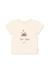 Konges Sløjd Kinder T-Shirt Famo aus Bio-Baumwolle "Ecru"