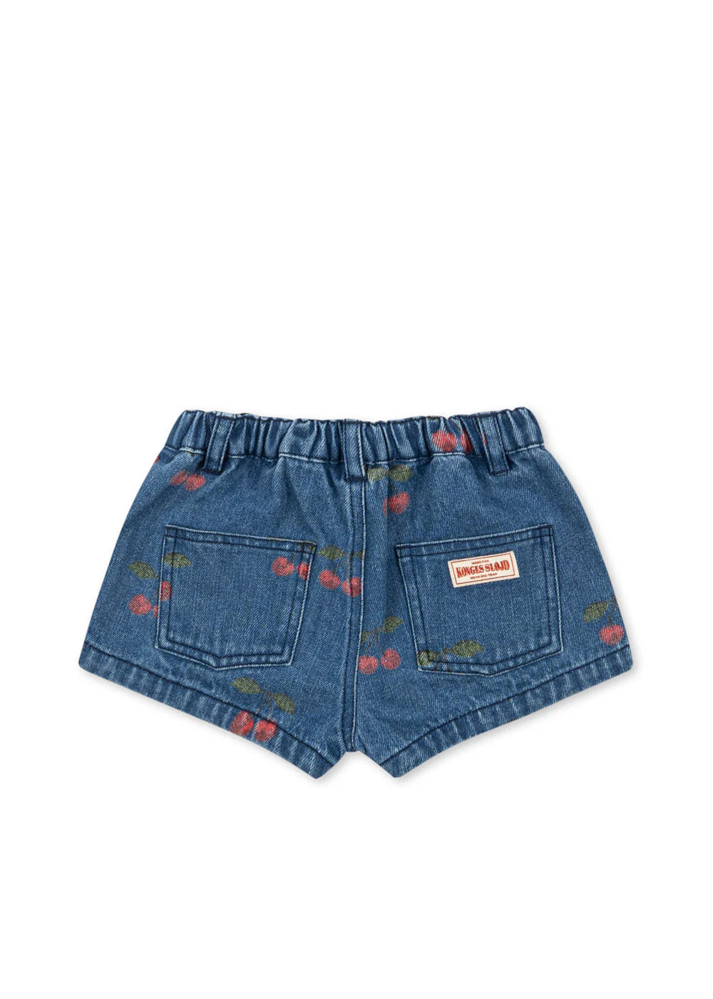 Konges Sløjd Kinder-Shorts Magot "Ma Grande Cerise Denim"