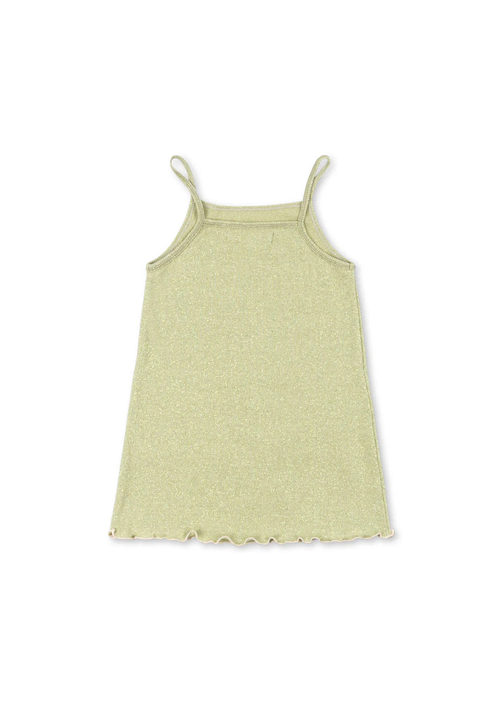 Konges Sløjd Trägerkleid für Mädchen Roli “Pale Olive Green"