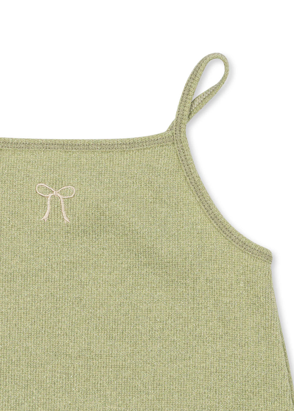 Konges Sløjd Trägerkleid für Mädchen Roli “Pale Olive Green"