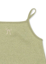 Konges Sløjd Trägerkleid für Mädchen Roli “Pale Olive Green"