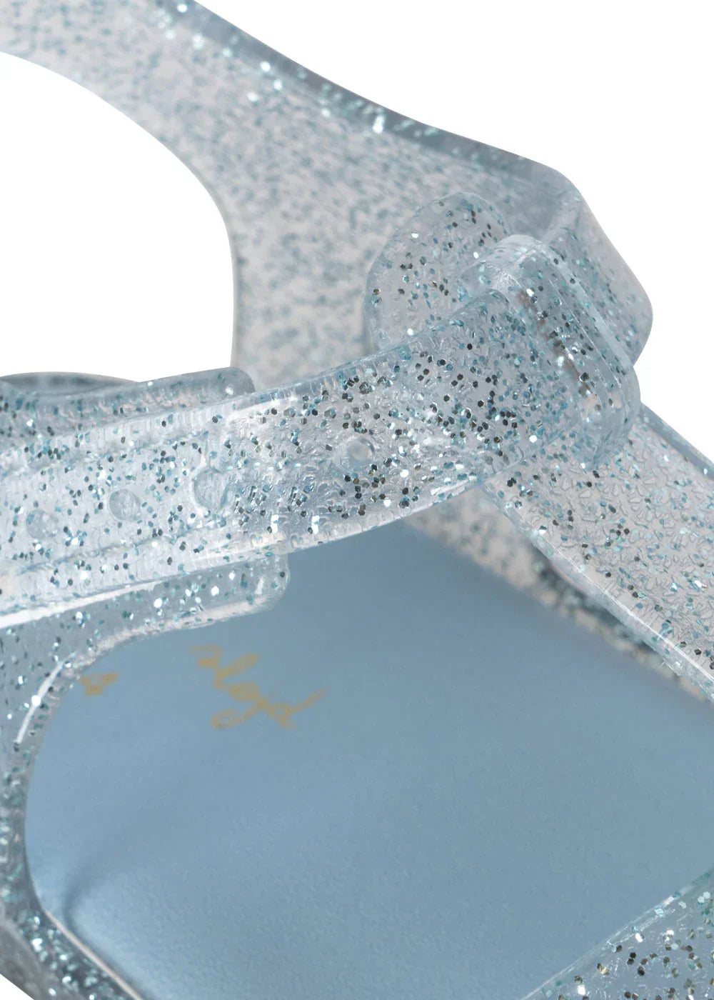 Konges Sløjd Kinder Sandalen Lilo "Glitter Blue"
