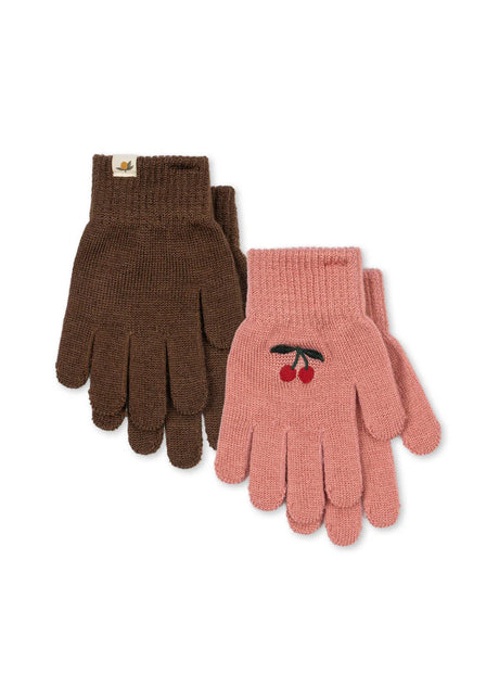 Konges Sløjd Filla Handschuhe Sorbet – 2er-Pack Kinderhandschuhe