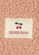 Konges Sløjd Jody Teddyjacke Ma Grande Cerise Blush – Detailansicht