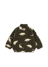 Konges Sløjd Jody Teddyjacke Dino Silhouette – Rückansicht