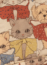 Konges Sløjd Mini-Rucksack Like Cats And Dogs – Träger und Brustgurt