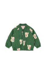 Konges Sløjd Juno Bomberjacke Dot Miao Verde – Kinder Thermojacke