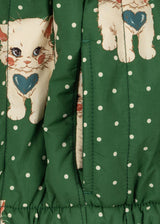 Konges Sløjd Juno Bomberjacke Dot Miao Verde – Jackendetail