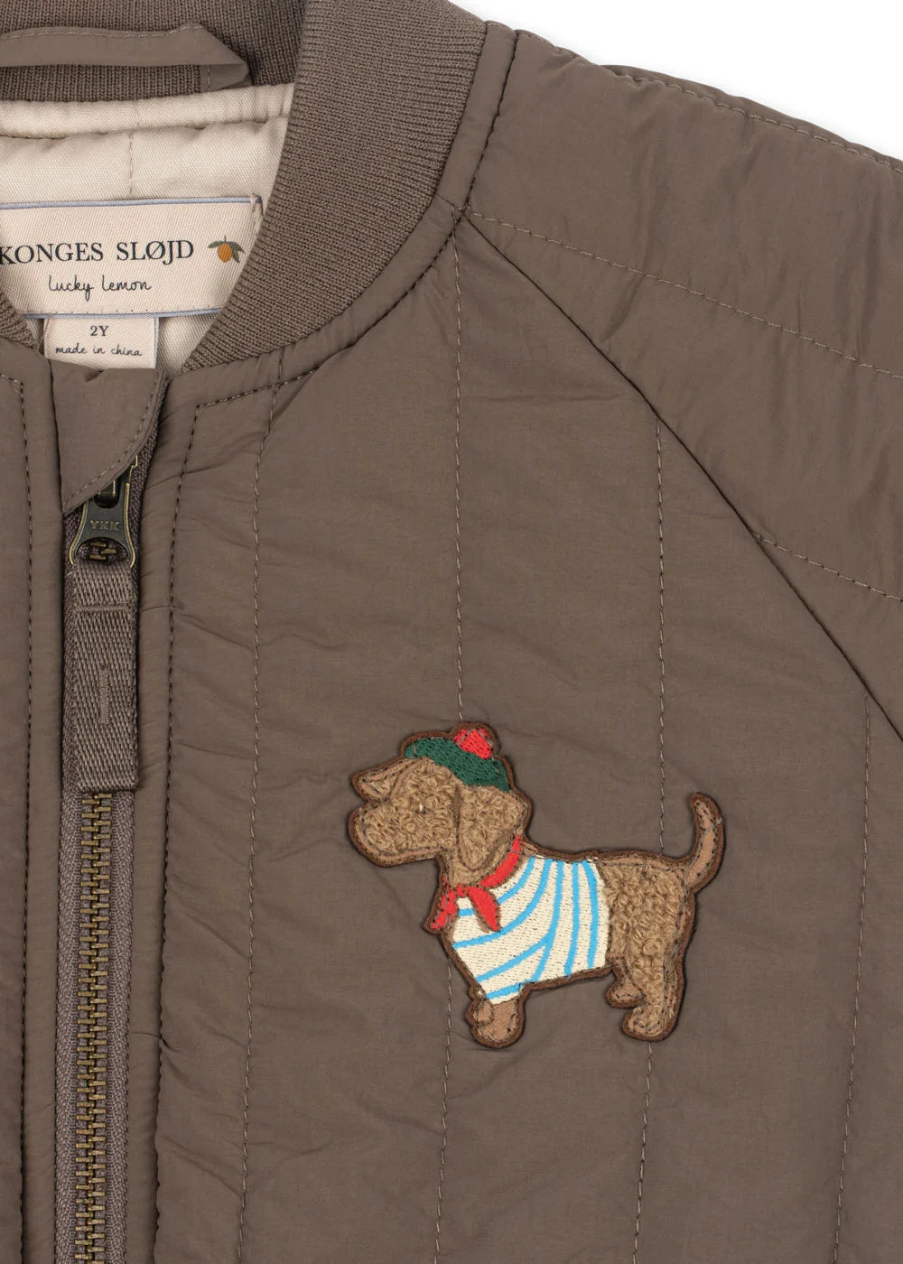 Konges Sløjd Juno Bomberjacke für Kinder „Walnut“