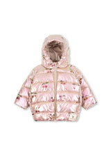 Konges Sløjd Kath Winterjacke Ma Grande Cerise für Kinder – Vorderansicht