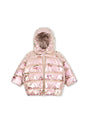 Konges Sløjd Kath Winterjacke Ma Grande Cerise für Kinder – Vorderansicht