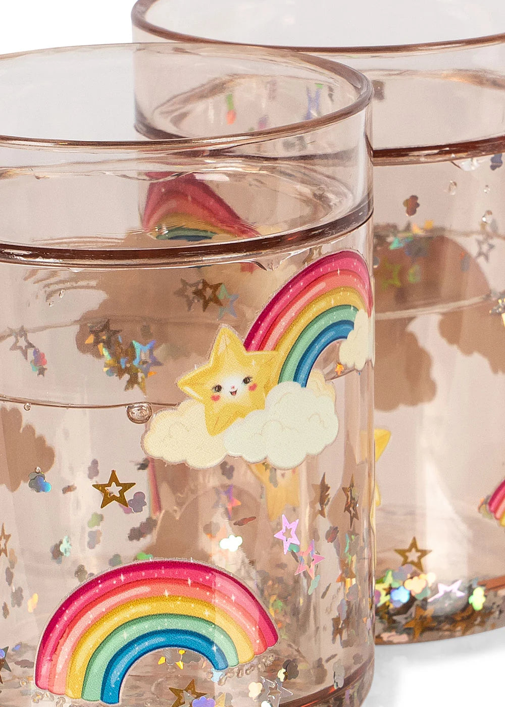 Konges Sløjd Glitzerbecher Rainbow – zweite Produktansicht