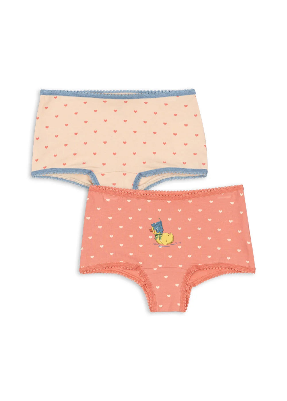 Konges Sløjd 2er-Pack Mädchen Hipster Coeur Lantana Teddy Coeur