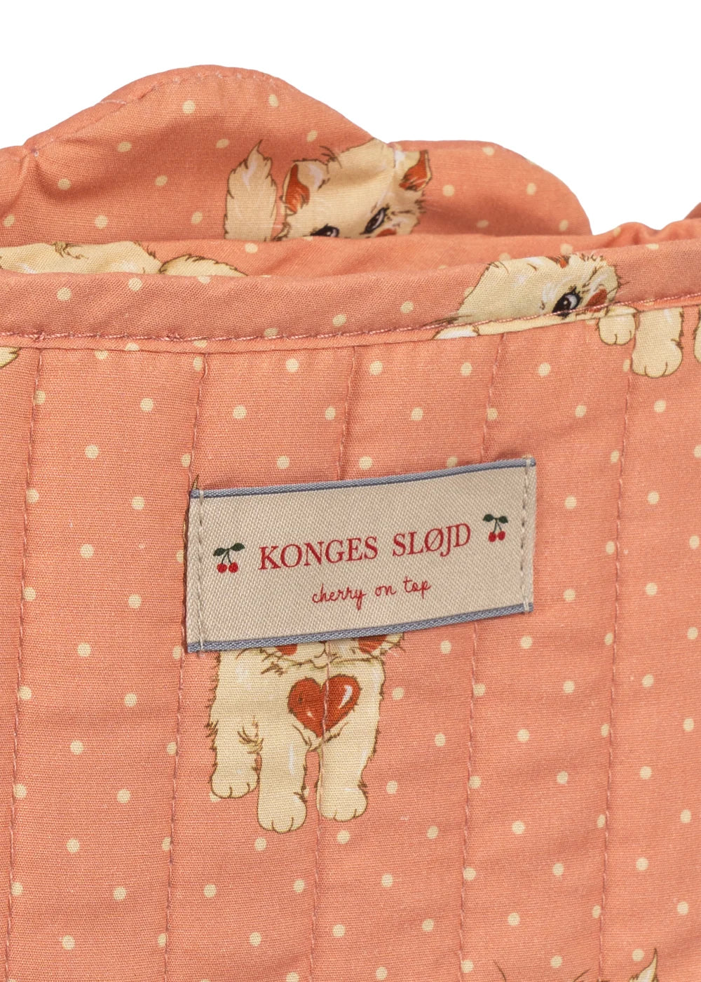 Konges Sløjd Puppenbuggy Ciao Miao Rose – weitere Detailansicht