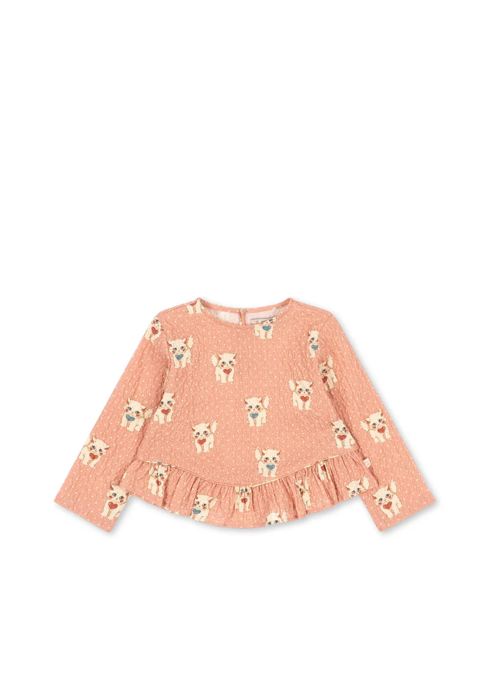 Konges Sløjd Elin Bluse Ciao Miao Rose – Produktansicht